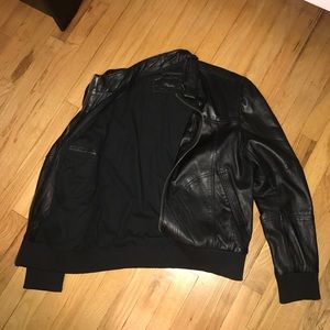 Leather jacket