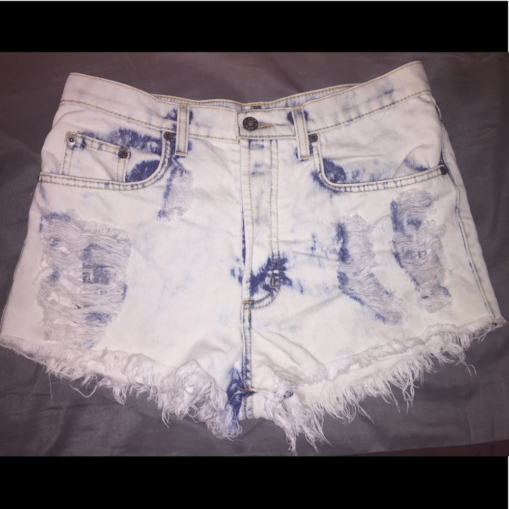 LF Carmar Acid Wash Shorts