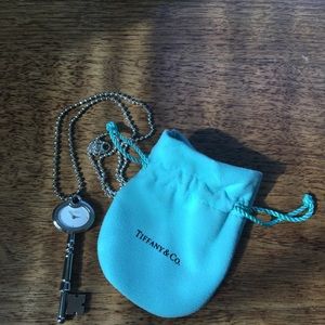 Tiffany key pendant & chain