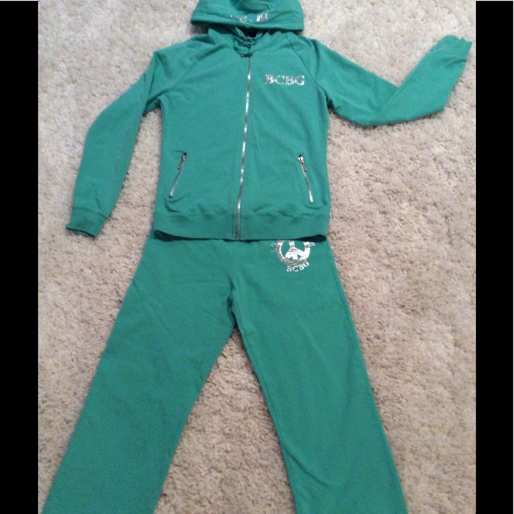 BCBG Capri sweat set