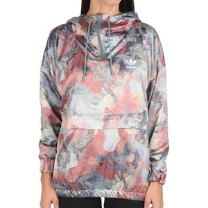 ADIDAS ORIGINALS PASTEL SATIN HZ TOP JACKET