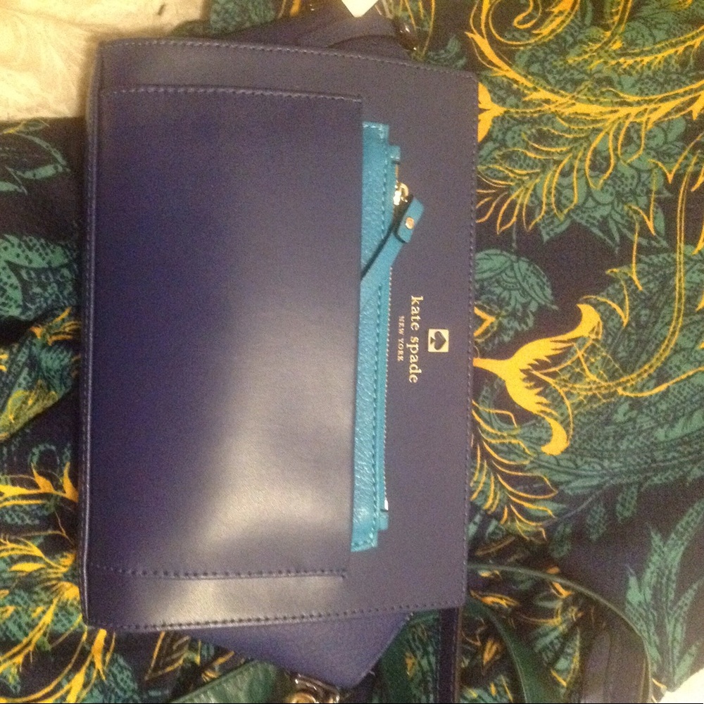 Kate spade bnwt shoulder bag blue