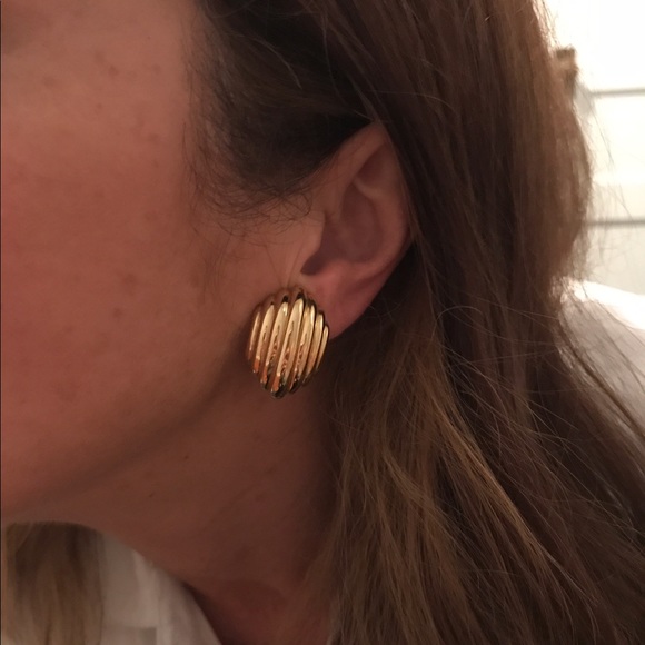 Ciner clip on earrings - Picture 1 of 2