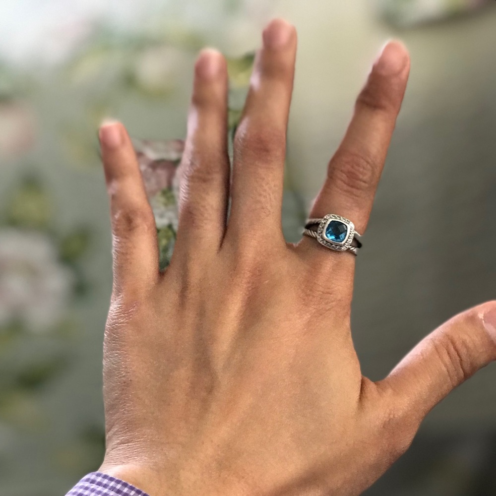 Sharing my first David Yurman ring. So beautiful😍