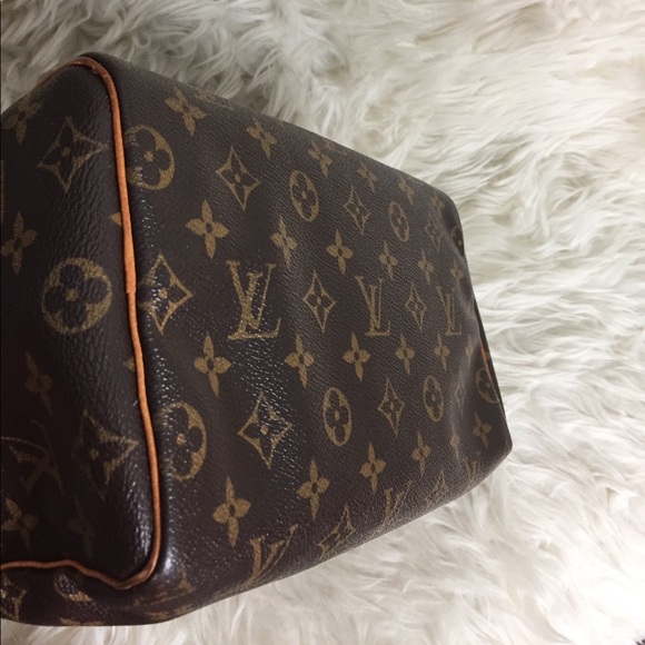 🌸OFFERS?🌸💯% Auth Louis Vuitton Speedy 25 Mono - Picture 4 of 8