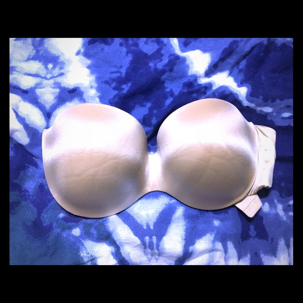 36/D strapless nude Bra