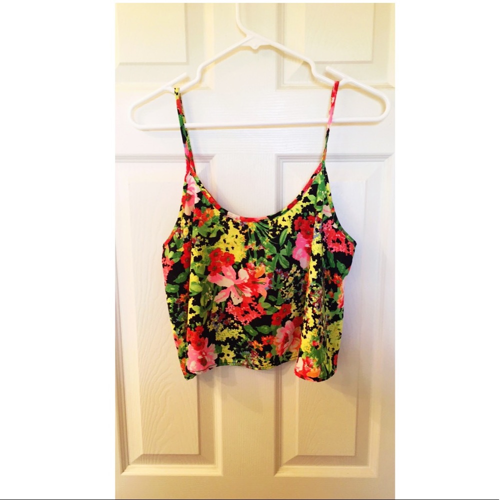Floral Crop Top