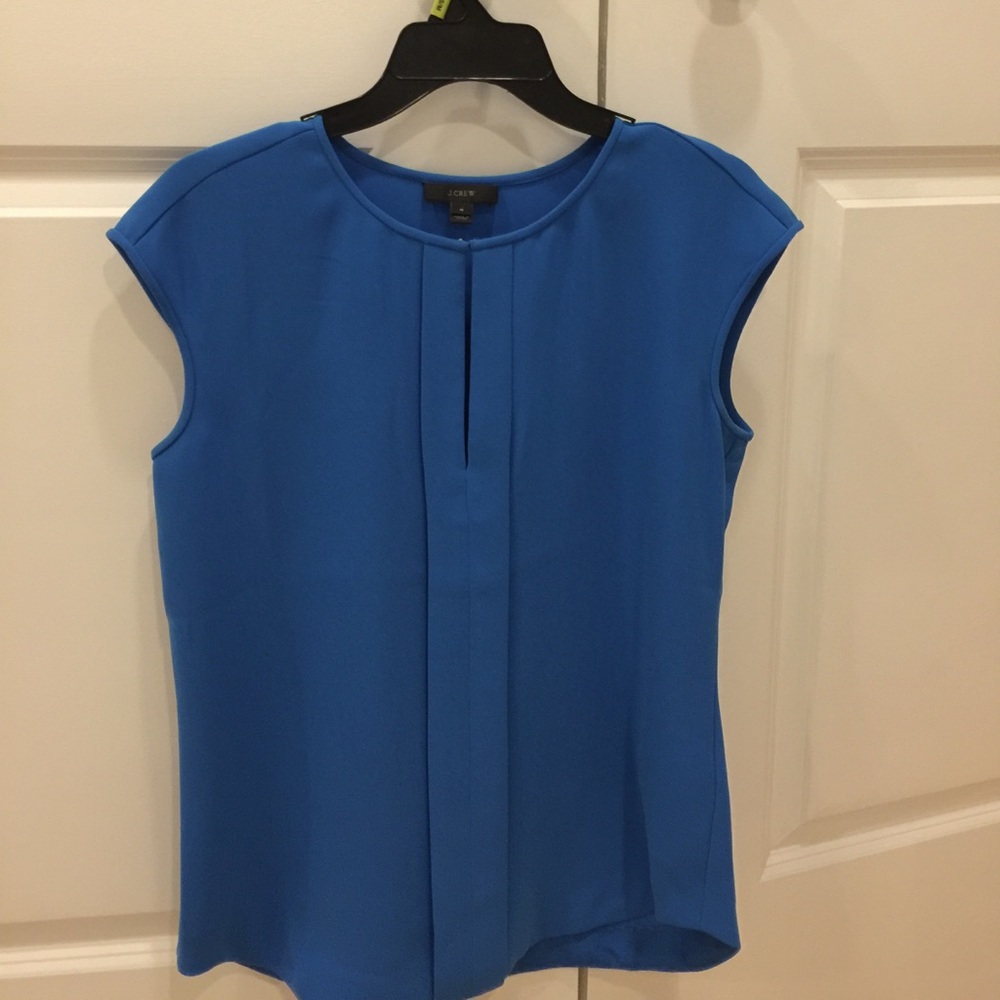 J. Crew top in royal blue size 4