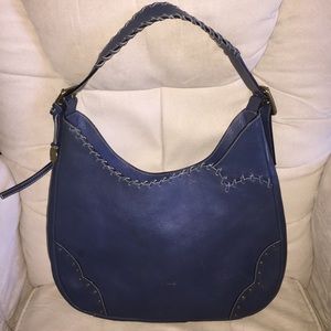 DOONEY AND BOURKE LARGE HOBO LEATHER BAG