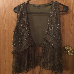 Miss Me Vest size Extra Small worn once