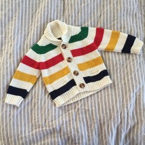 Hudson's Bay baby knit cardigan