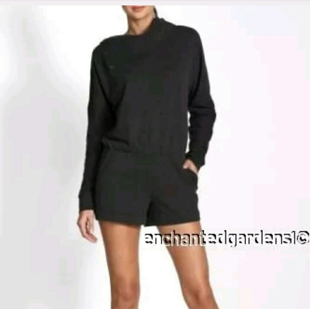 BCBG MaxAzria Heather Gray Hockley Romper S