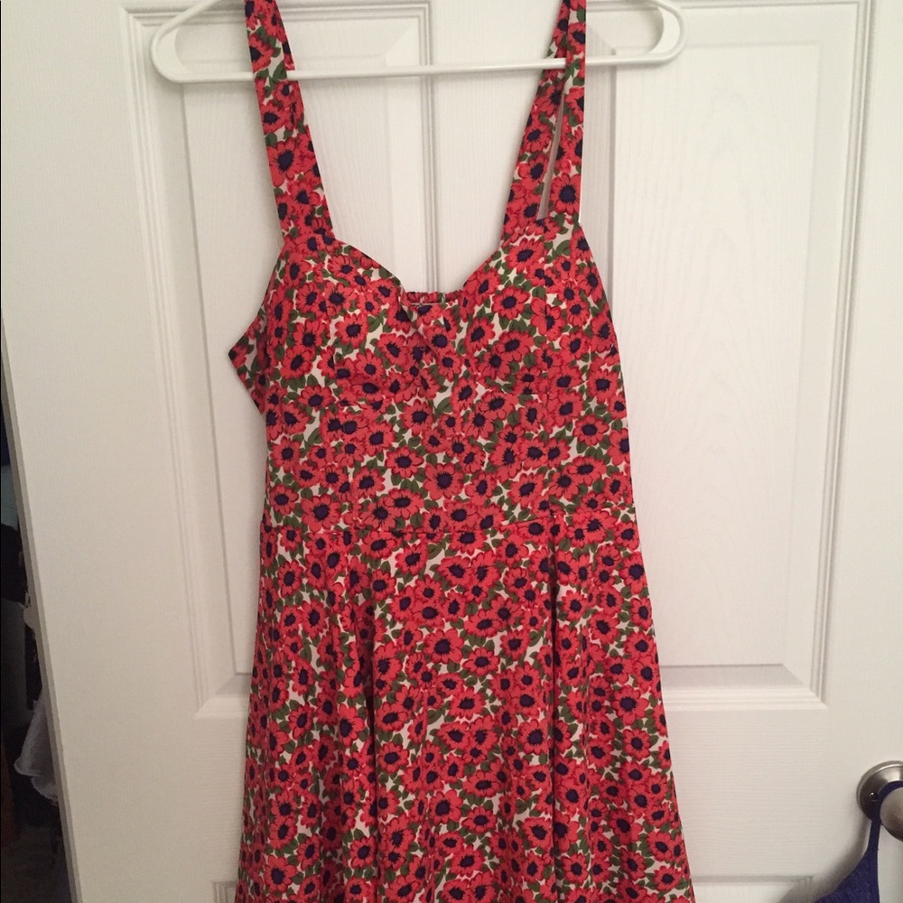 Floral tank dress