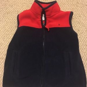 Boys/toddler/fall or winter zip up vest