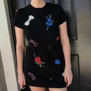 Zara Trafaluc embroidered dress