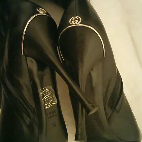 Authentic Gucci leather boots - Picture 7 of 8