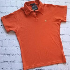burberry polo womens orange