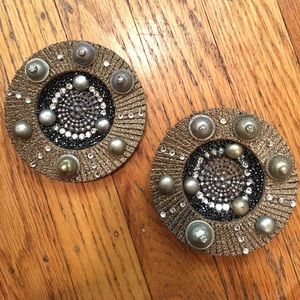 Tribal Fusion Medallions - 1 Pair for Belly Dance