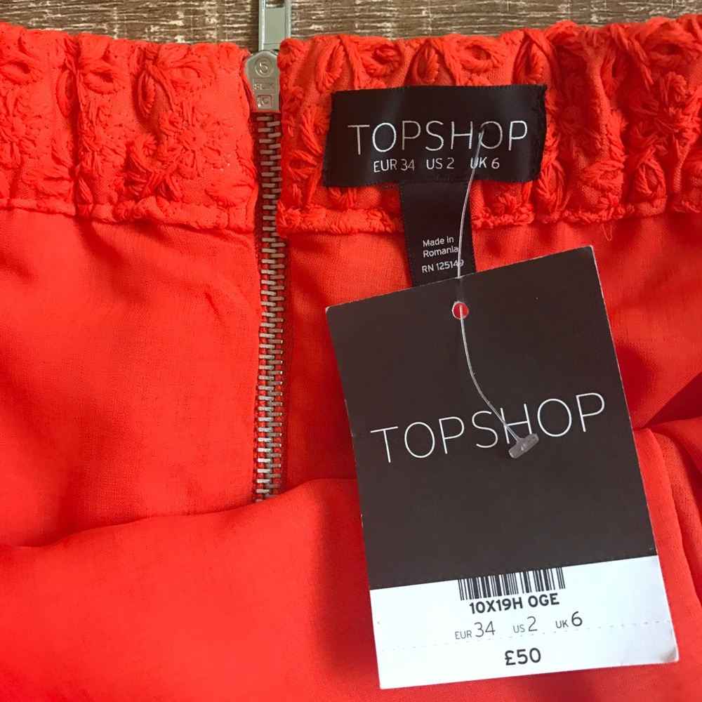 MOVING SALE- Top Shop Off the Shoulder Dress
