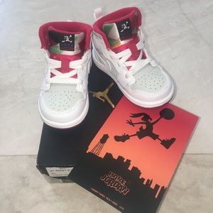 Hare Jordan 1 Toddler Shoes Size 5c