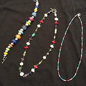 Silpada multi color necklace, necklace/bracelet