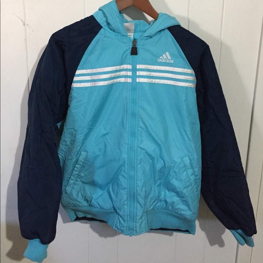 Adidas retro 90s jacket 3 stripes reversible