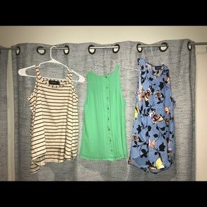 3 tops from Fabrik boutique