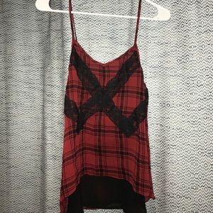 Plaid top from Denim and Supply