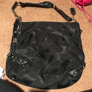 Coach hobo style bag
