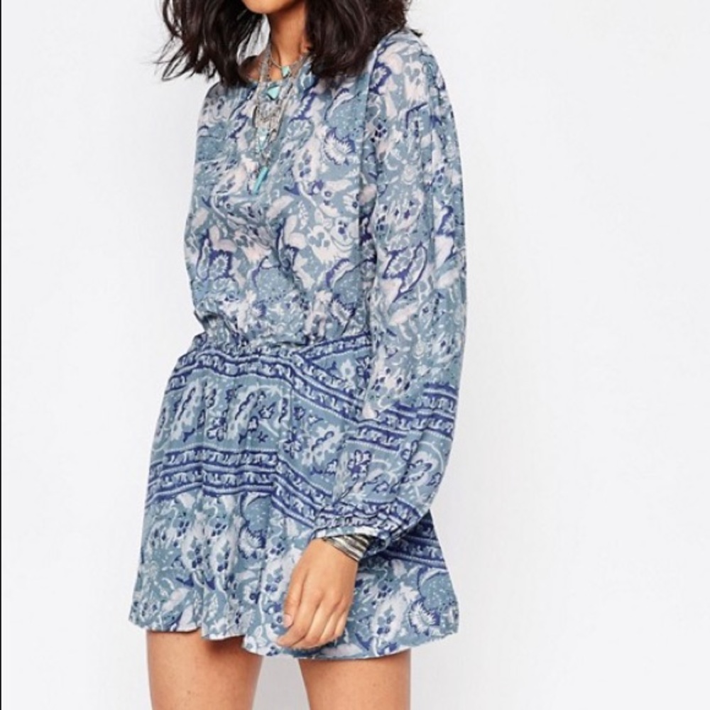 Free People Silver Sun Dress