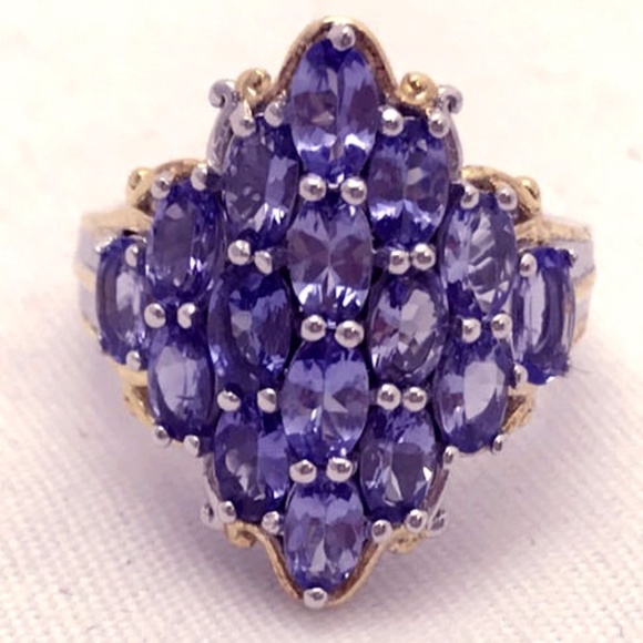 Jewelry Tanzanite Ring Fine 925 Silver Poshmark
