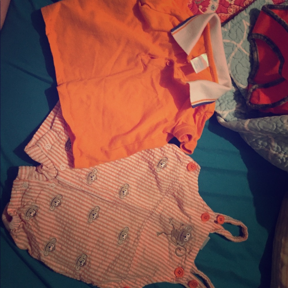 Boys romper outfit
