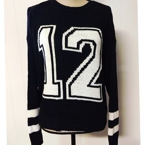 Black & white Forever 21 sweater size small