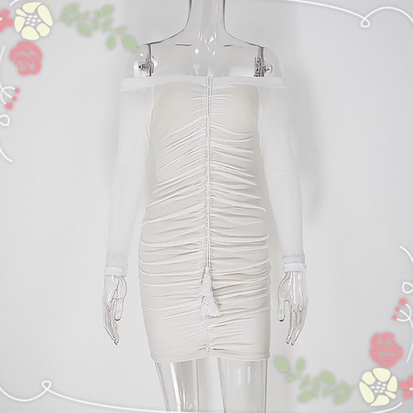 Kim K Scrunch Up Mini Dress - Picture 3 of 7