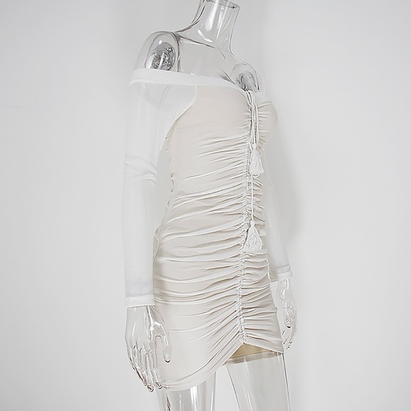 Kim K Scrunch Up Mini Dress - Picture 6 of 7