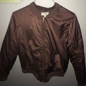 Muted Purple Bomber Jacket