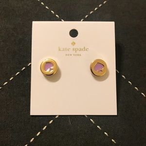 Kate Spade ♠️ spot the spade earrings