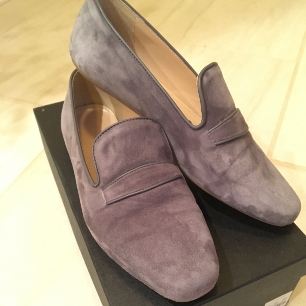J. Crew Suede Georgie Loafers - New - Sz 6.5