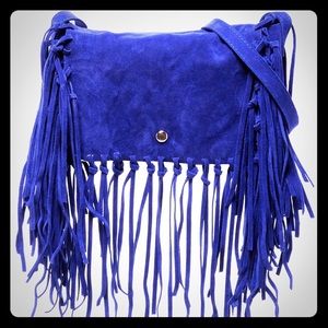 Kiss Me Couture Fringed Crossbody