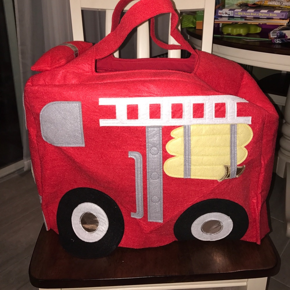Pottery Barn Kids Firetruck Halloween Costume
