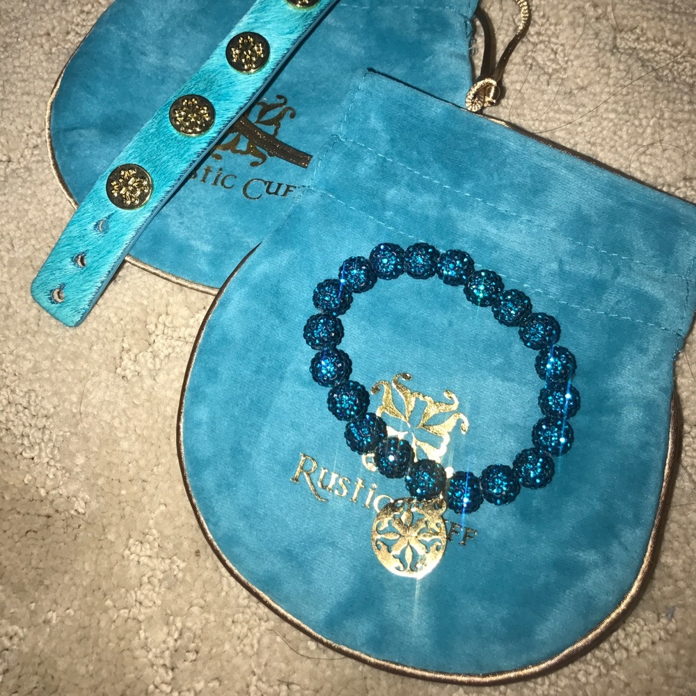 Rustic Cuff Teal Emerson