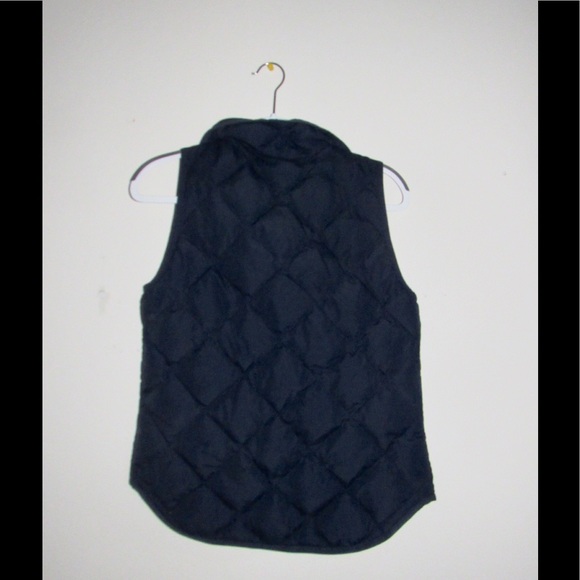 JCrew Excursion Quilted Down Vest in Navy - Picture 3 of 3