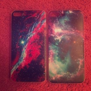 (2) GALAXY IPhone 7Plus Phone cases