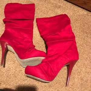 Michael Antonio Red Heeled Boots