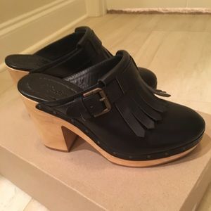 Madewell Classic Clog with Fringe - Sz 6.5