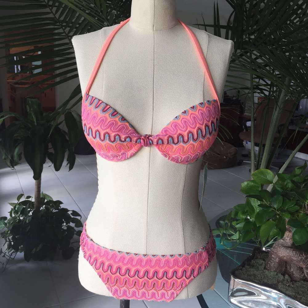 Hobie two piece Ziggy crochet bikini