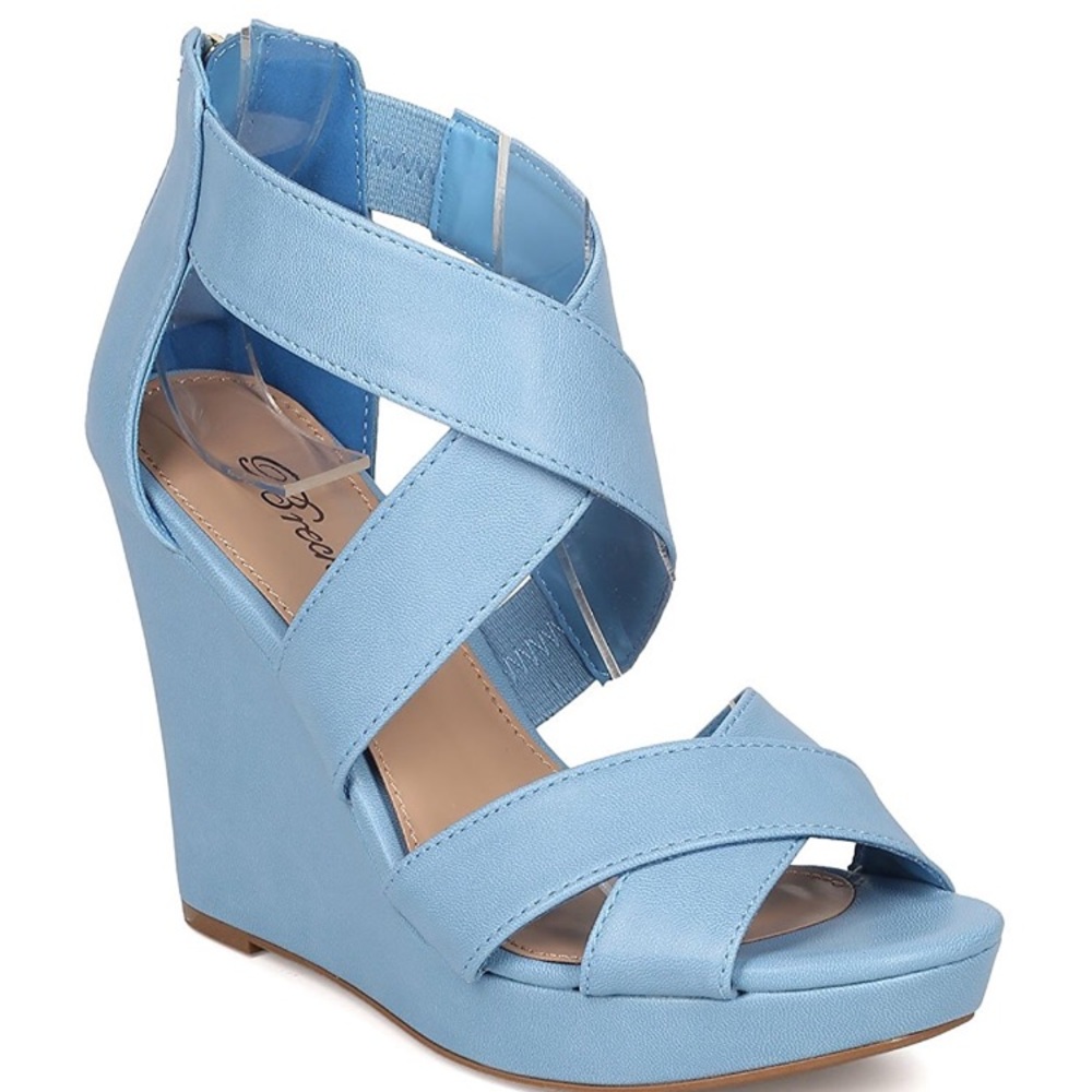 Blue wedges