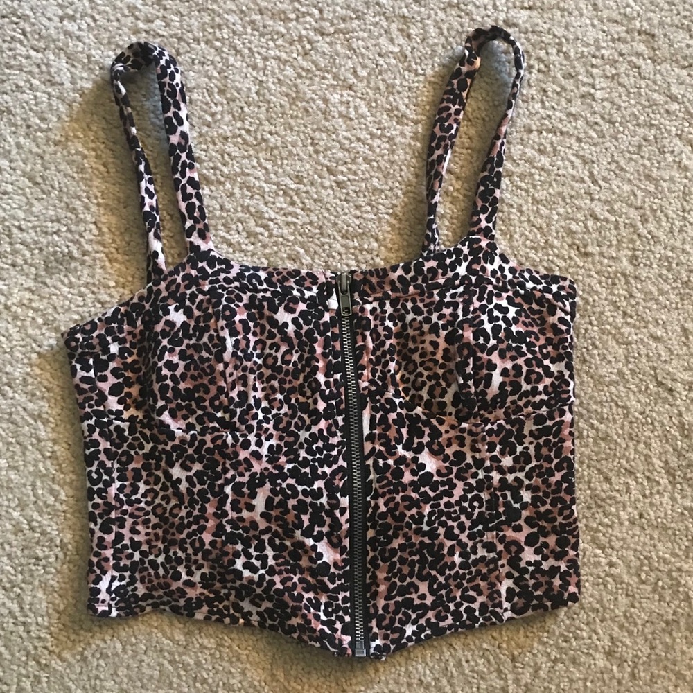 Cheetah Crop Top
