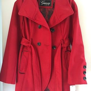 Red Peacoat