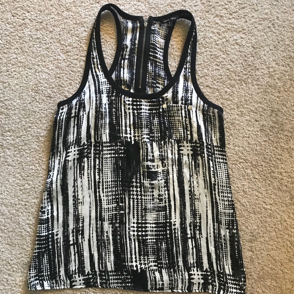 Black and White Tank